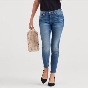 7FAM 7 For All Mankind Luxe Vintage The Ankle Skinny Jeans Luxury Denim Size 28